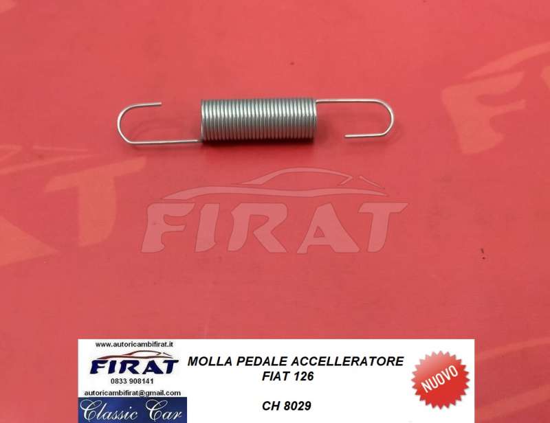 MOLLA PEDALE ACCELLERATORE FIAT 126 (8029)